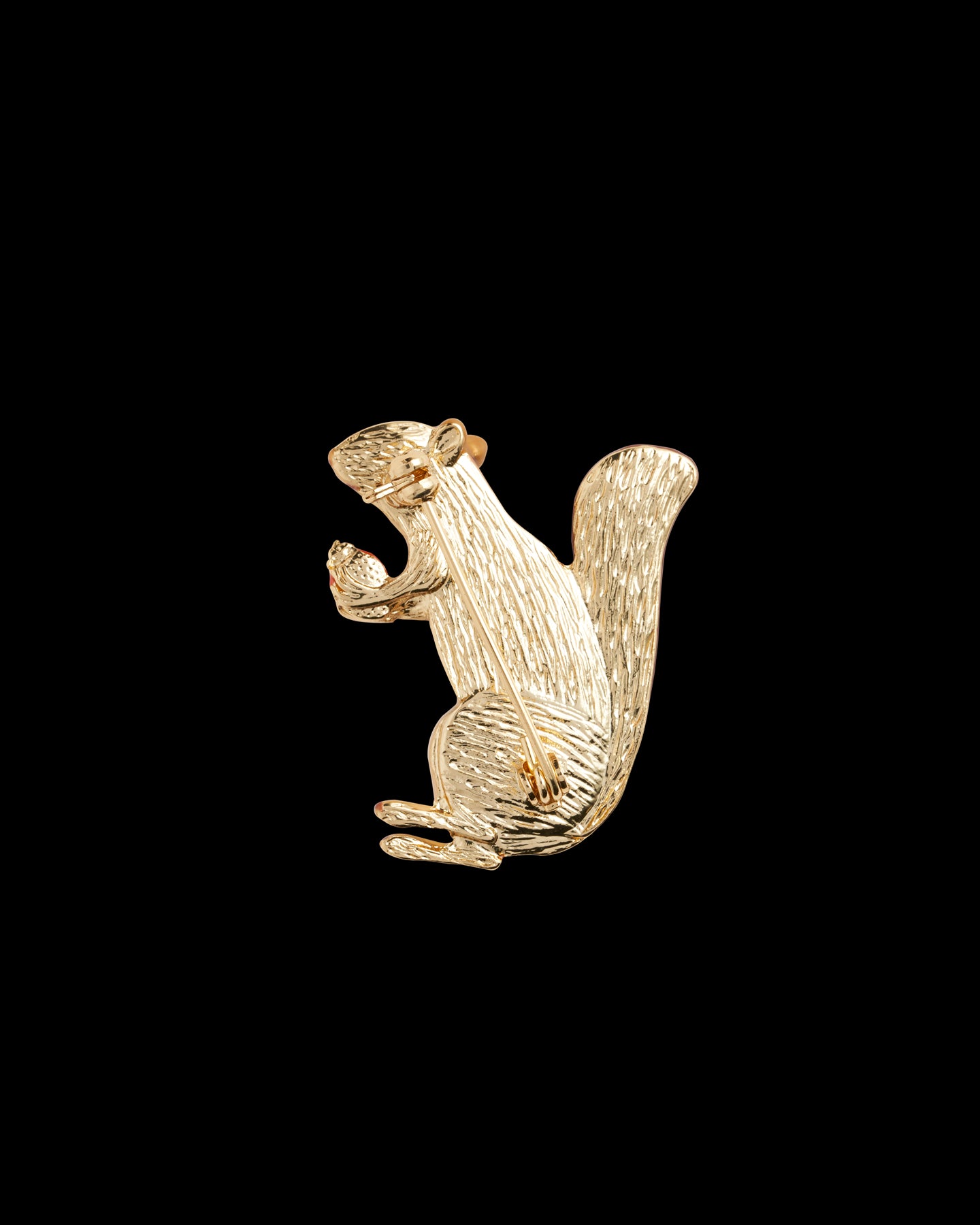 Broche Ardilla Pícara Esmaltada