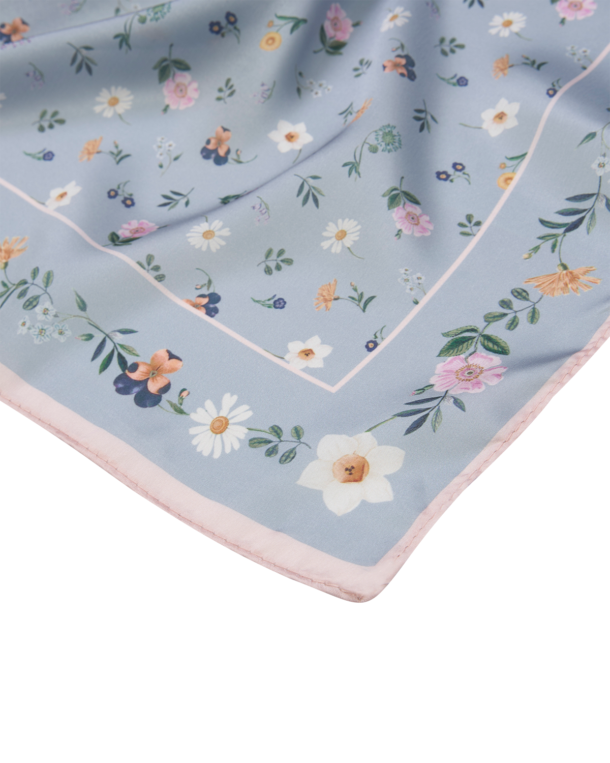 Ditsy Sprigs Silky Scarf