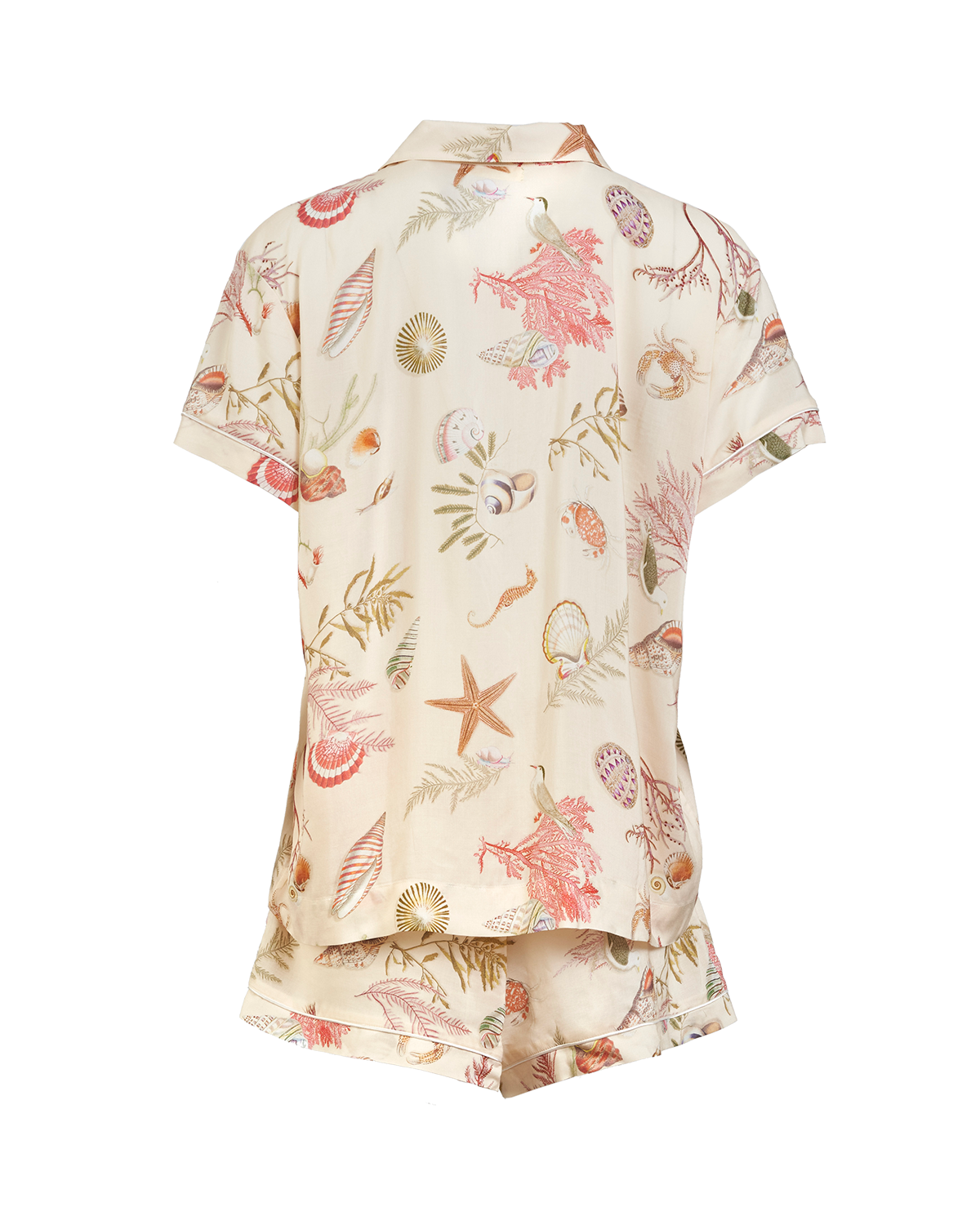 Whispering Sands Lotus Pink Short Pyjamas