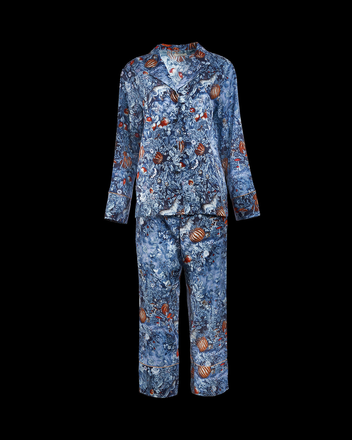 Pijama Nocturnal Garden - Azul