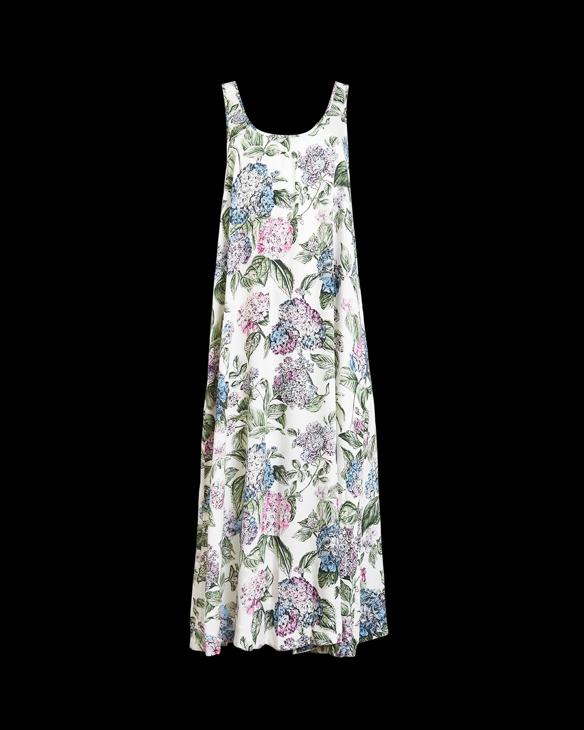 Camisón Hortensias Marfil