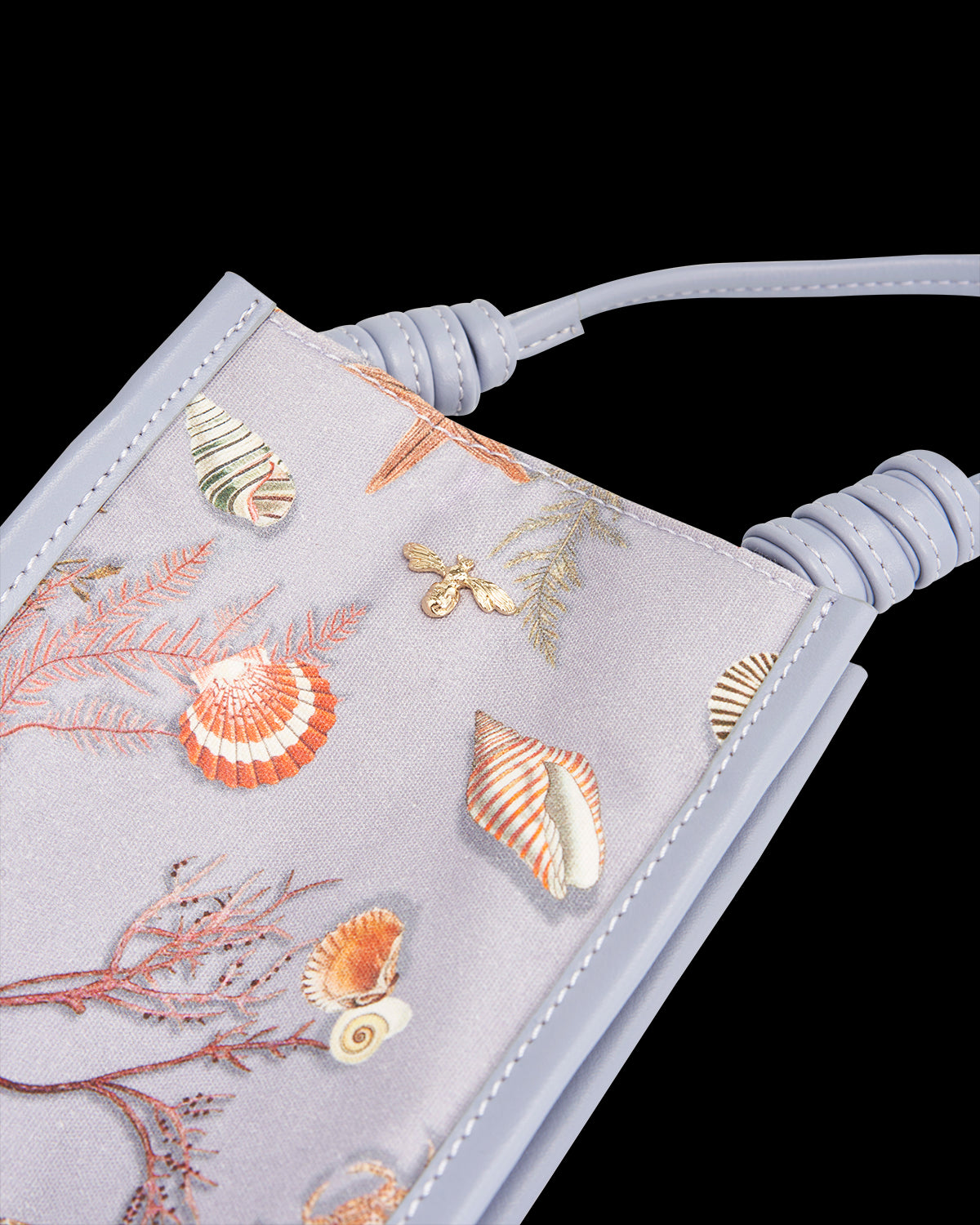 Whispering Sands Powder Blue Phone Pouch