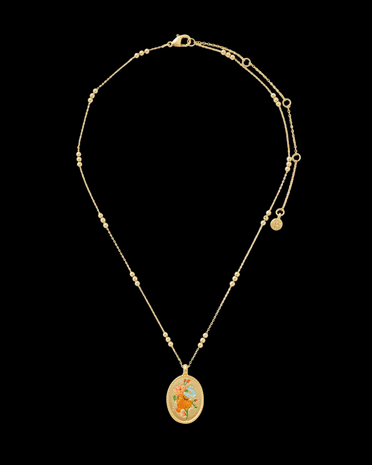 Aquarius ゾディアック みずがめ座のネックレス