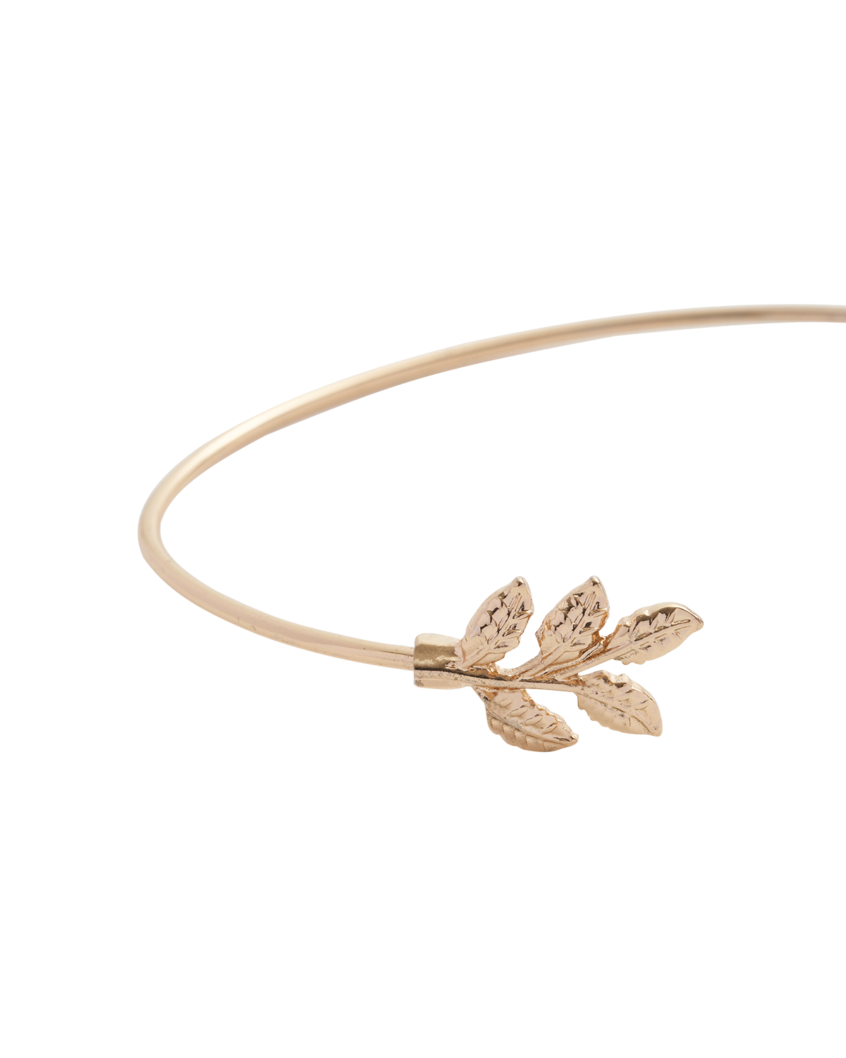 Brazalete con mariposa esmaltada azul