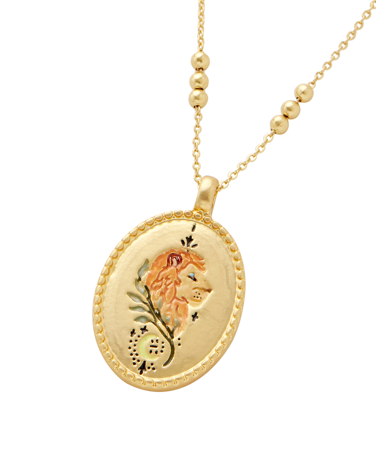 Leo Zodiac Necklace in Gift Box Fable England UK