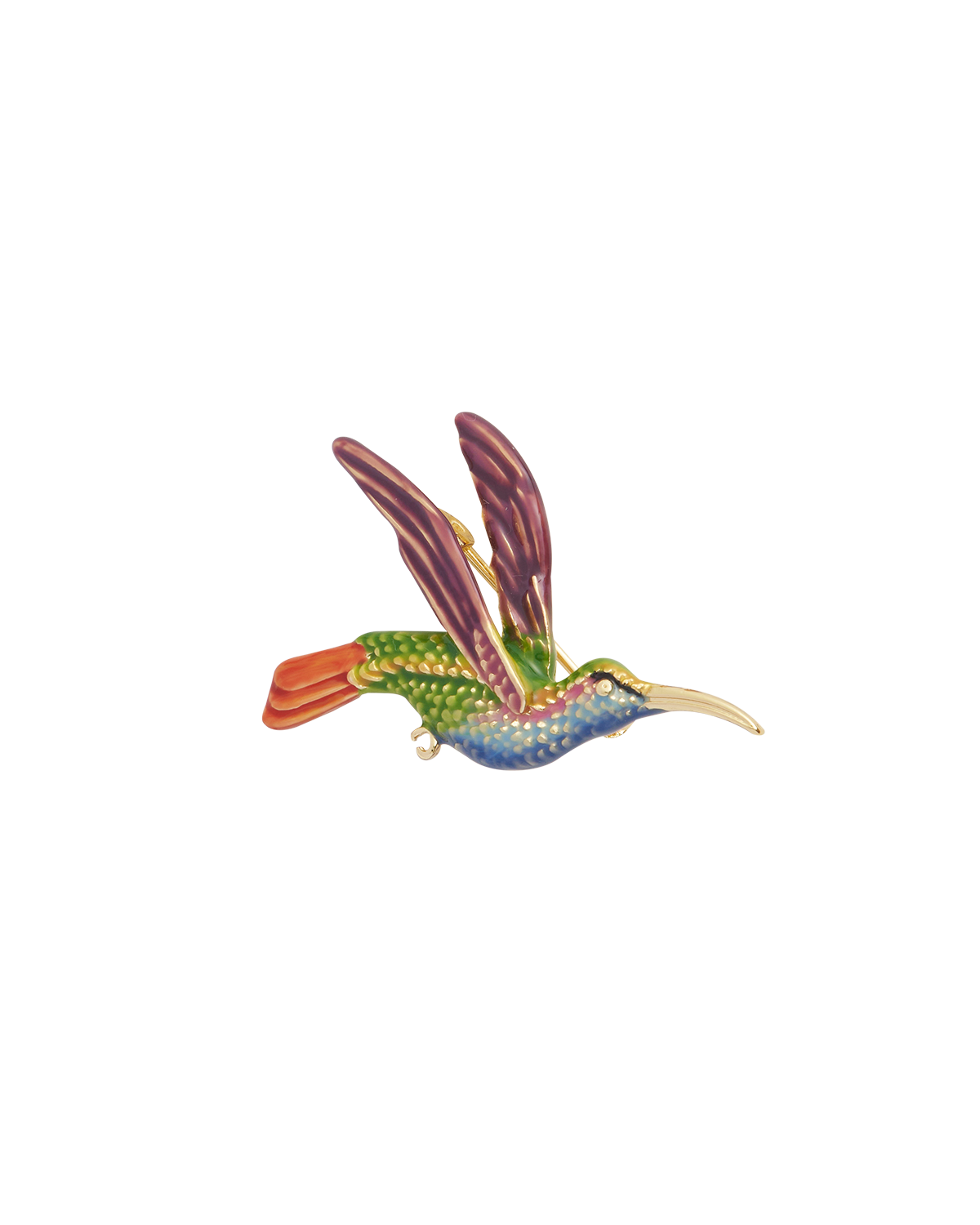 ハミングバード ブローチ
