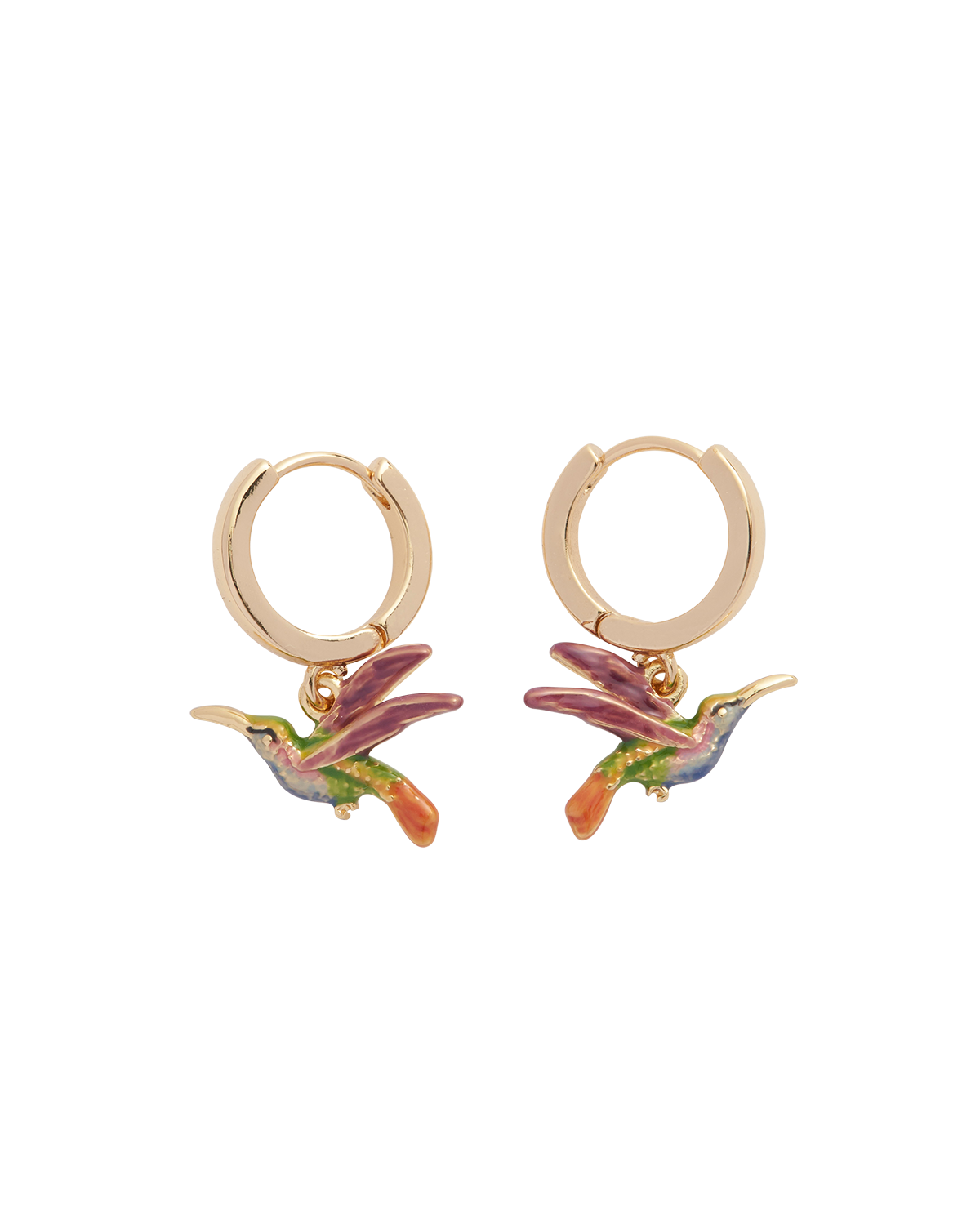 Pendientes Colibrí