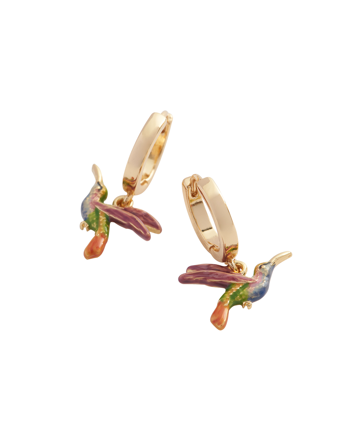 Pendientes Colibrí
