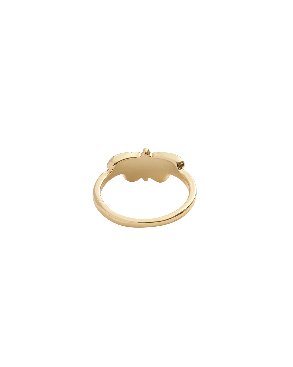Deco Butterfly Blue Ring