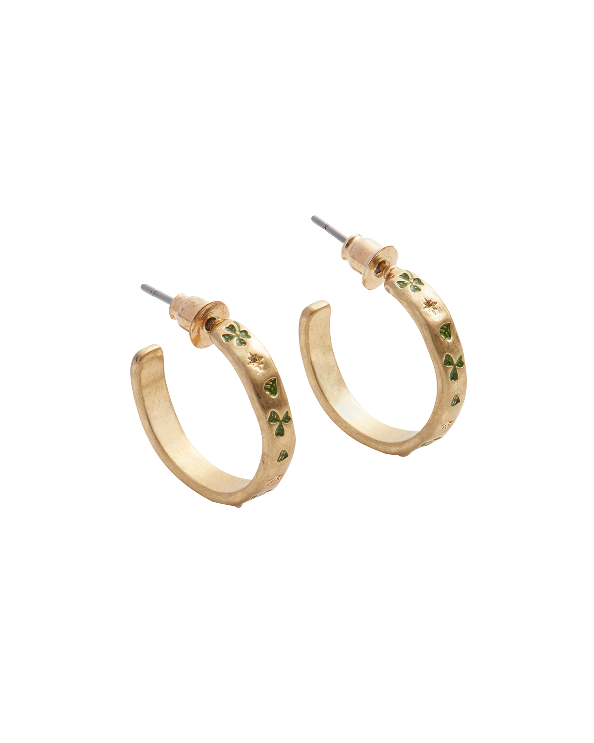 Pendientes Trébol & Perlas