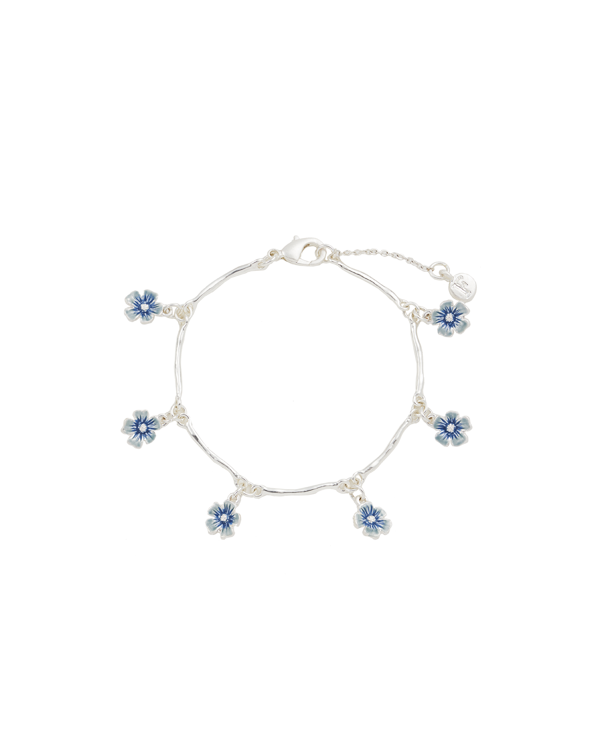 Pulsera Forget Me Not - Plateado