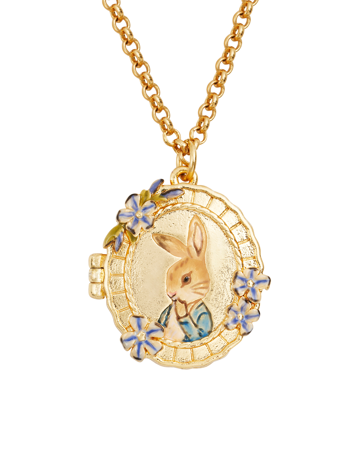 Collar con relicario camafeo Fable England x Peter Rabbit