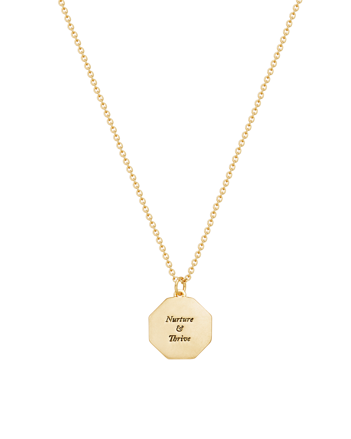 Wren & Blackberry Necklace in Gold