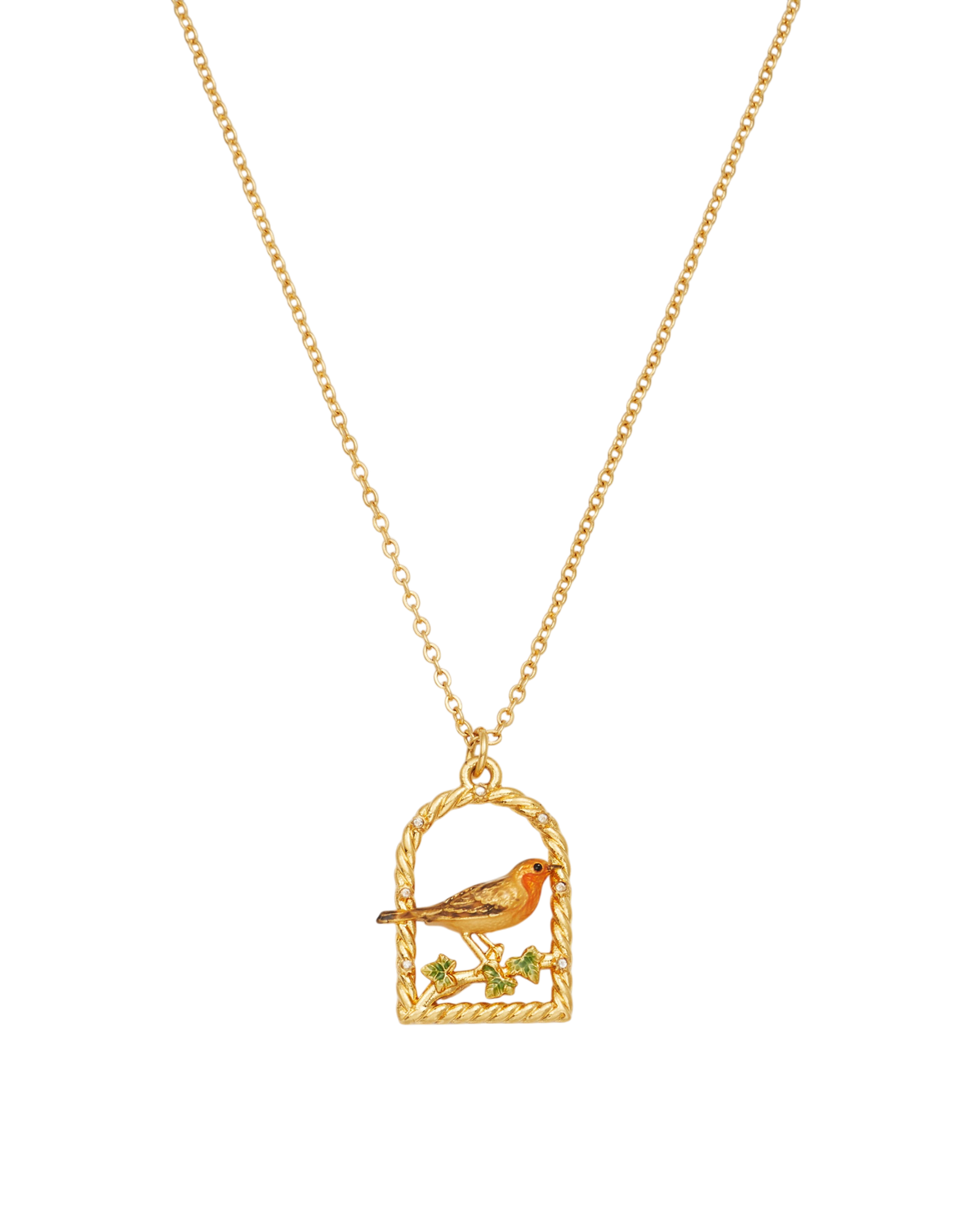 Robin Necklace in Gold