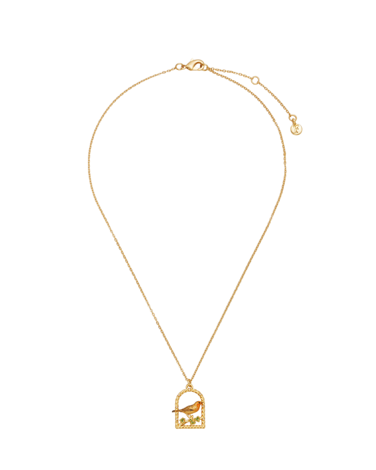 Robin Necklace in Gold
