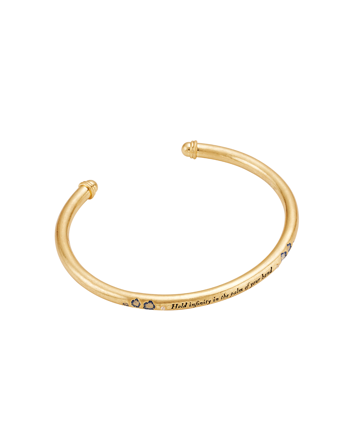 Larkspur Bangle in Gold
