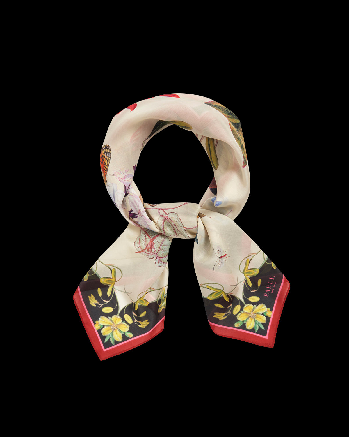 Pañuelo Wonderland Marfil