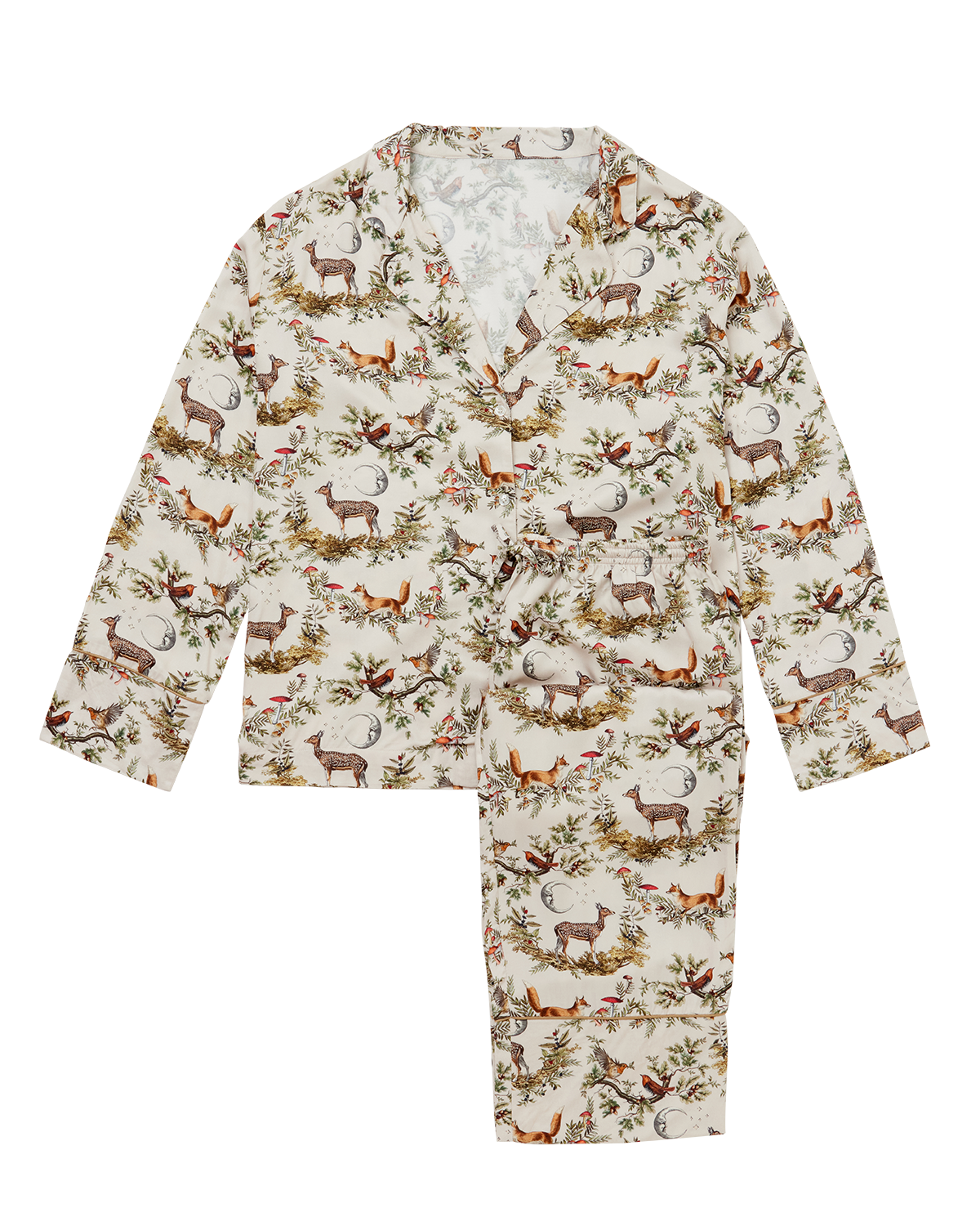 Pijama A Night's Tale Woodland - Gris Cristal