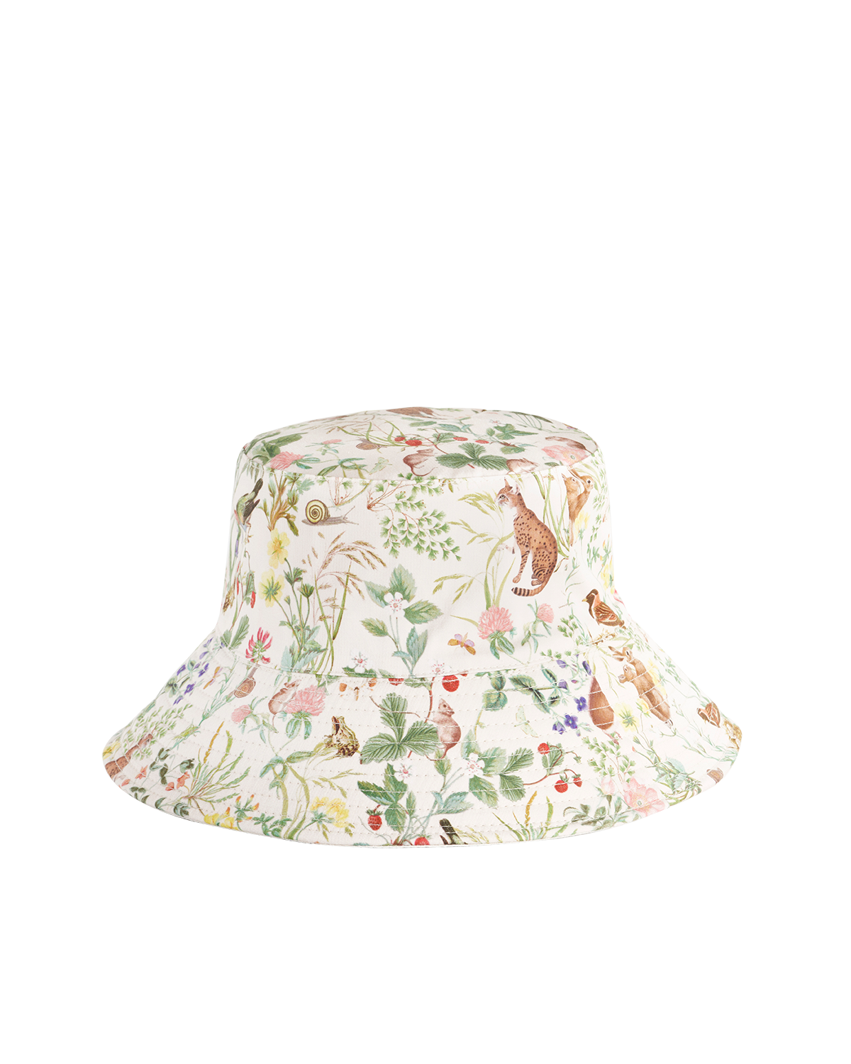 Meadow Creatures Marshmallow Bucket Hat