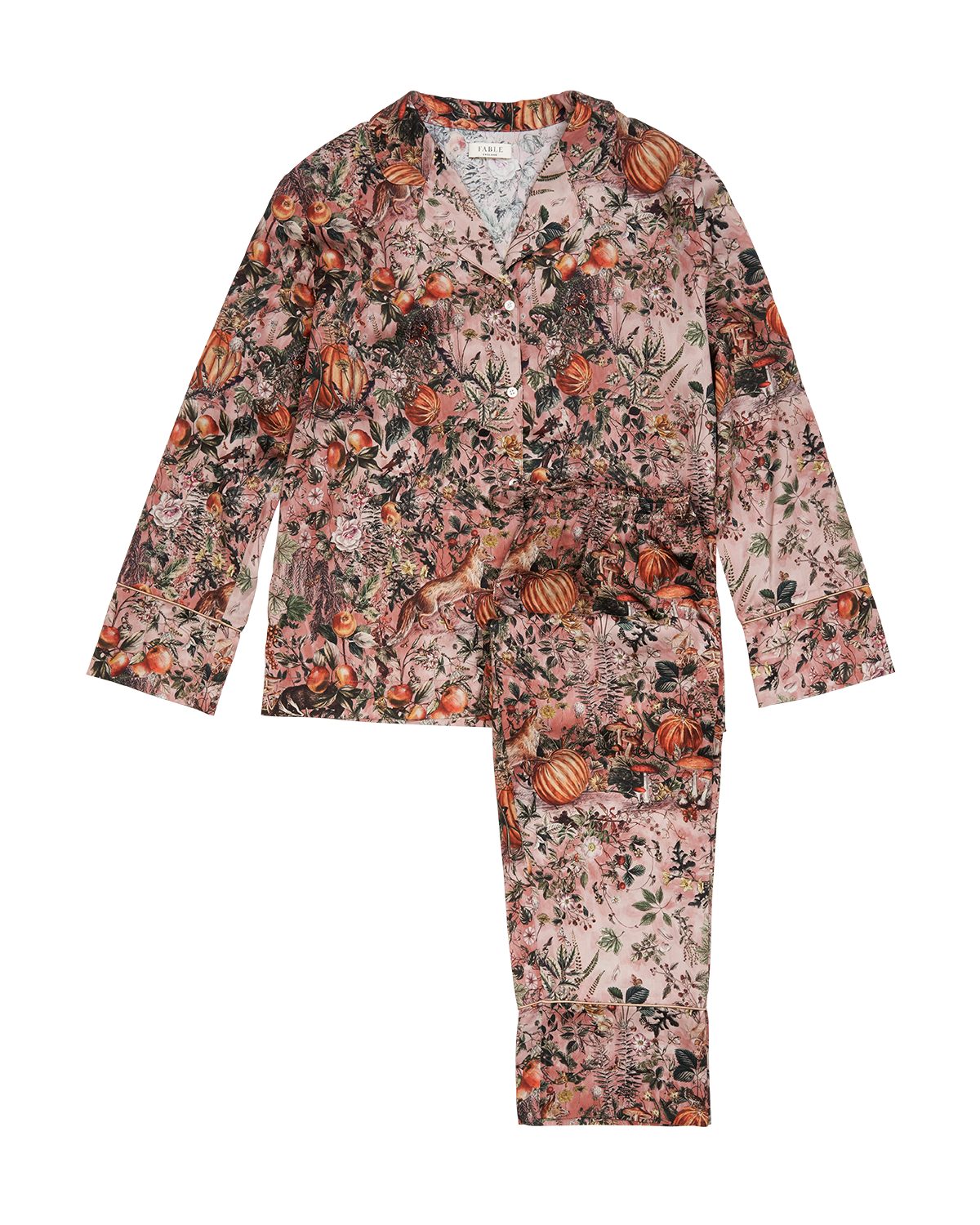 Pijama Nocturnal Garden Rosa