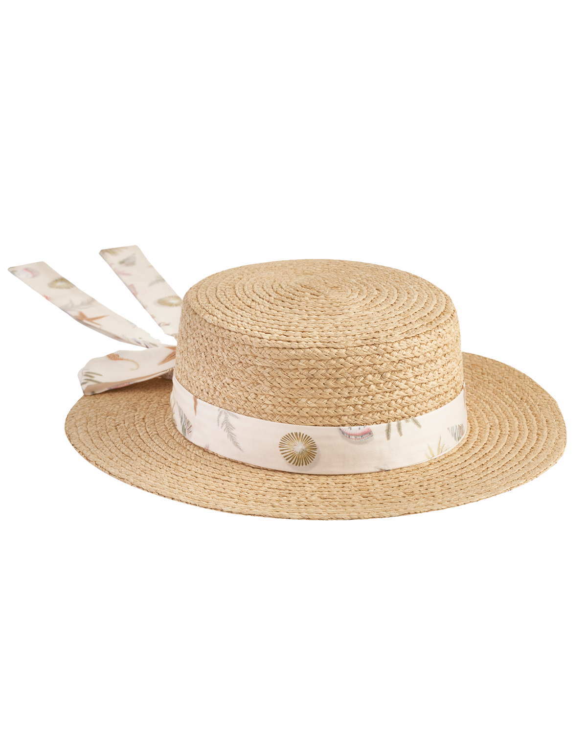 Whispering Sand Vintage Sand Raffia Hat