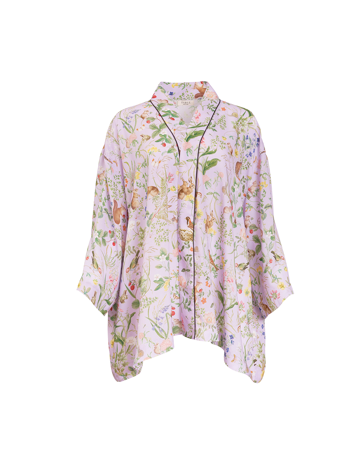 Kimono court Meadow Creatures lilas