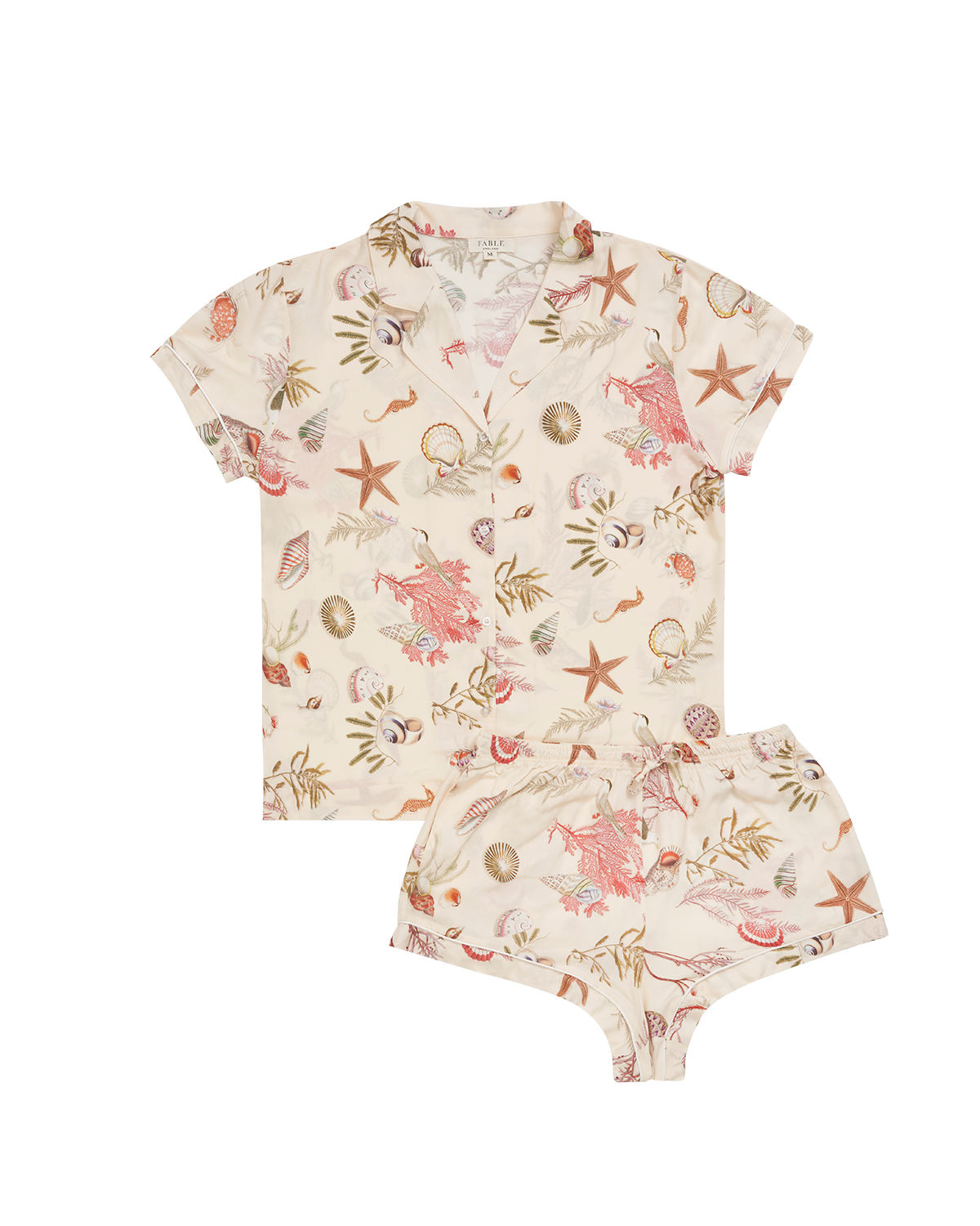 Whispering Sands Lotus Pink Short Pyjamas