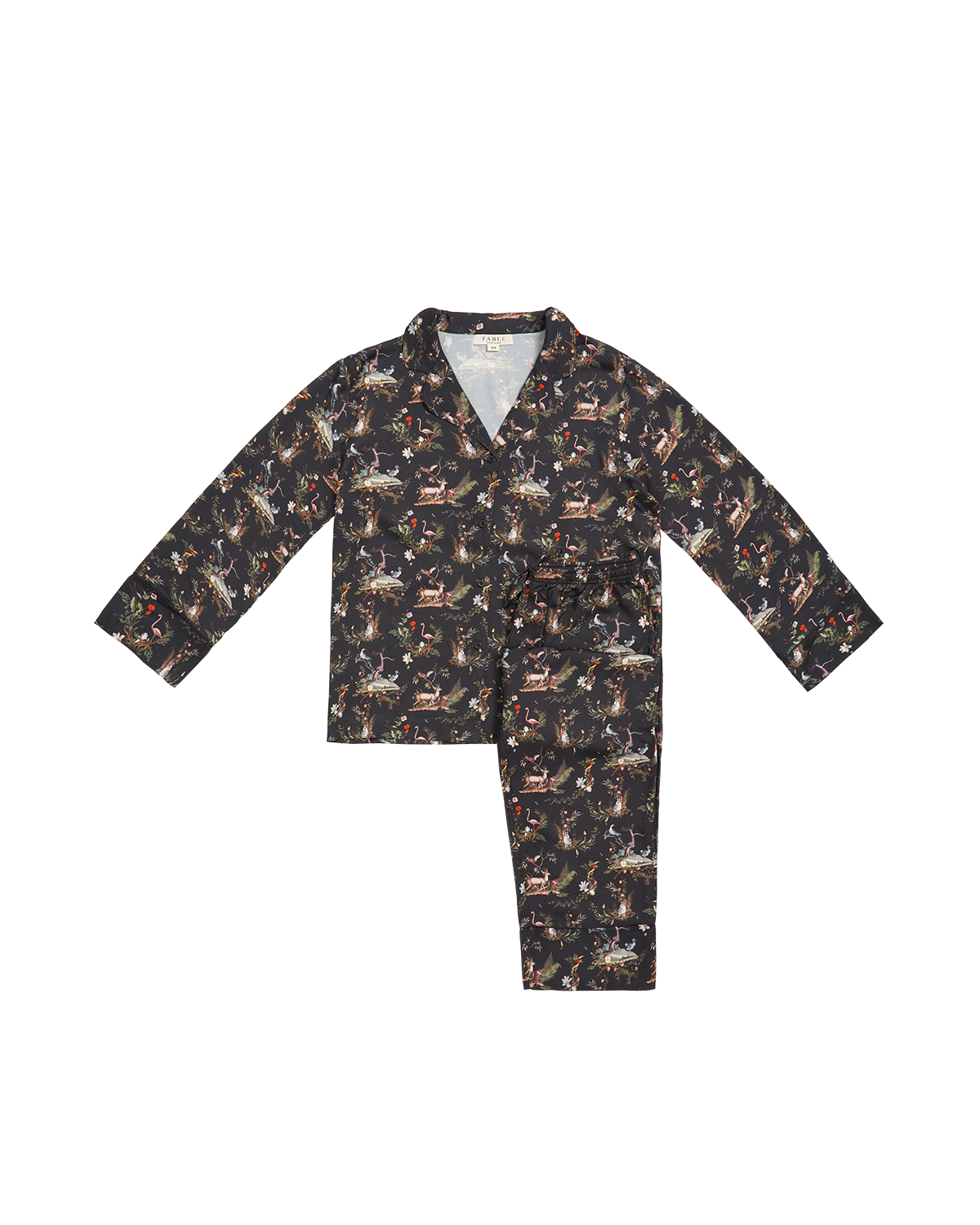 Pijama Negro Wonderland