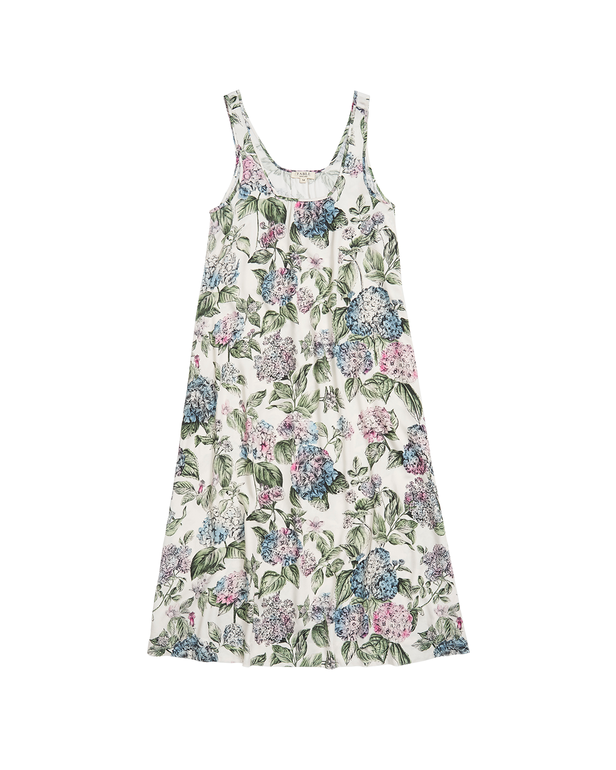 Camisón Hortensias Marfil