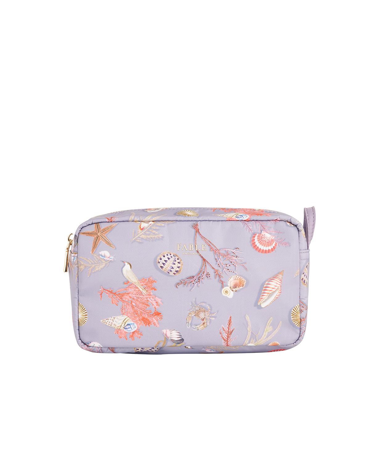 Whispering Sands Powder Blue Cosmetic Pouch