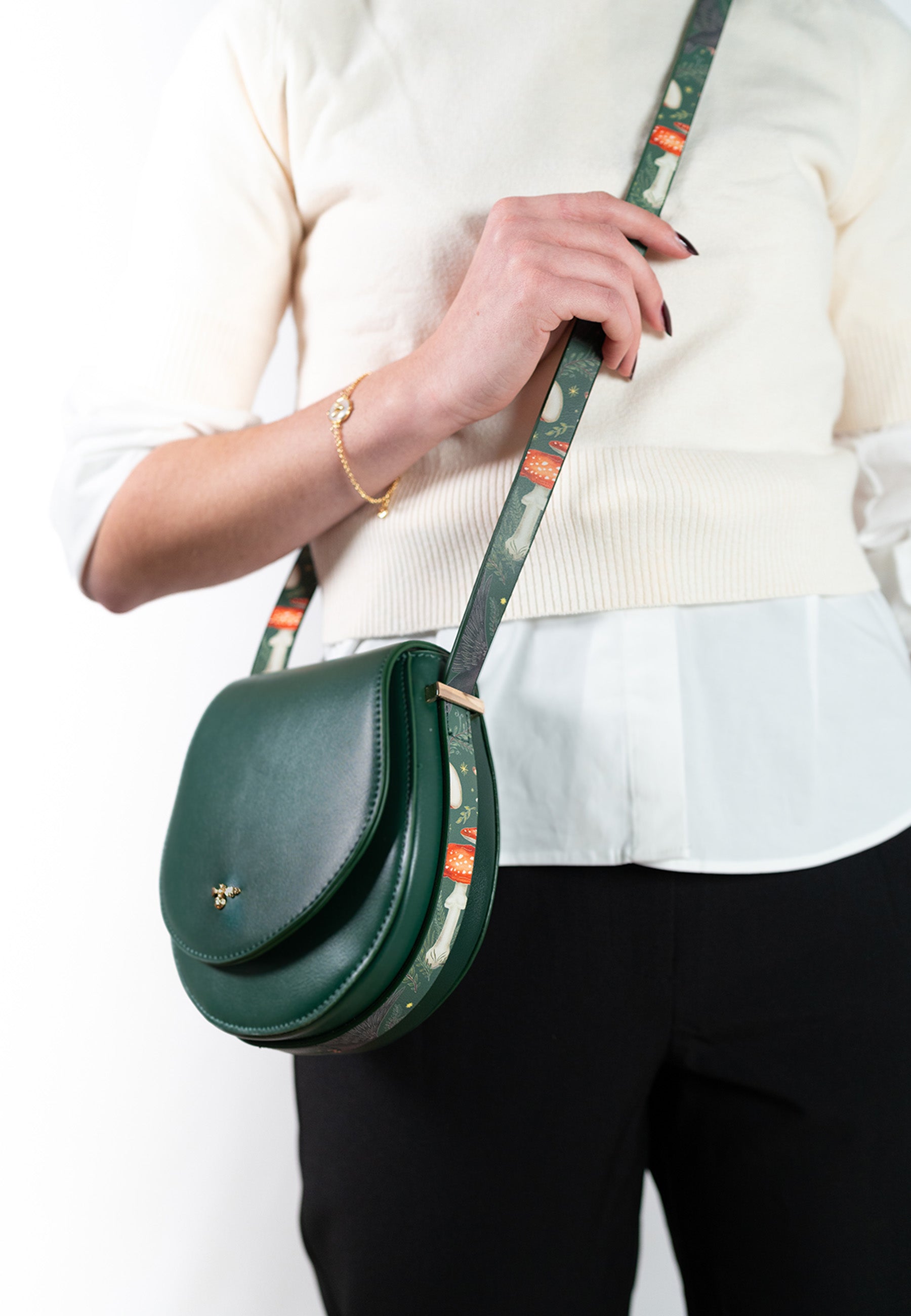 Bolso Saddle Into the Woods - Verde
