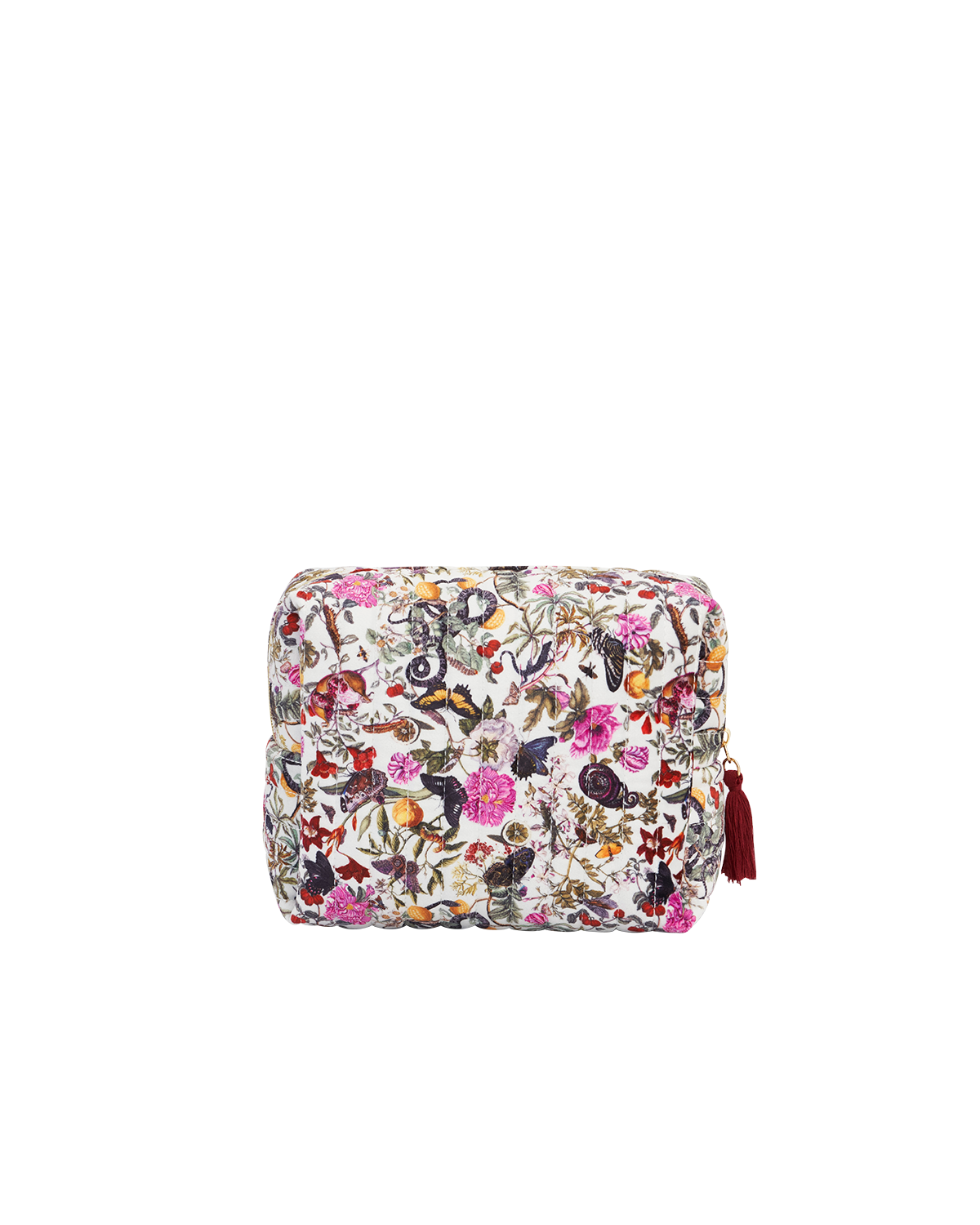 Neceser Maquillaje Flores Terciopelo
