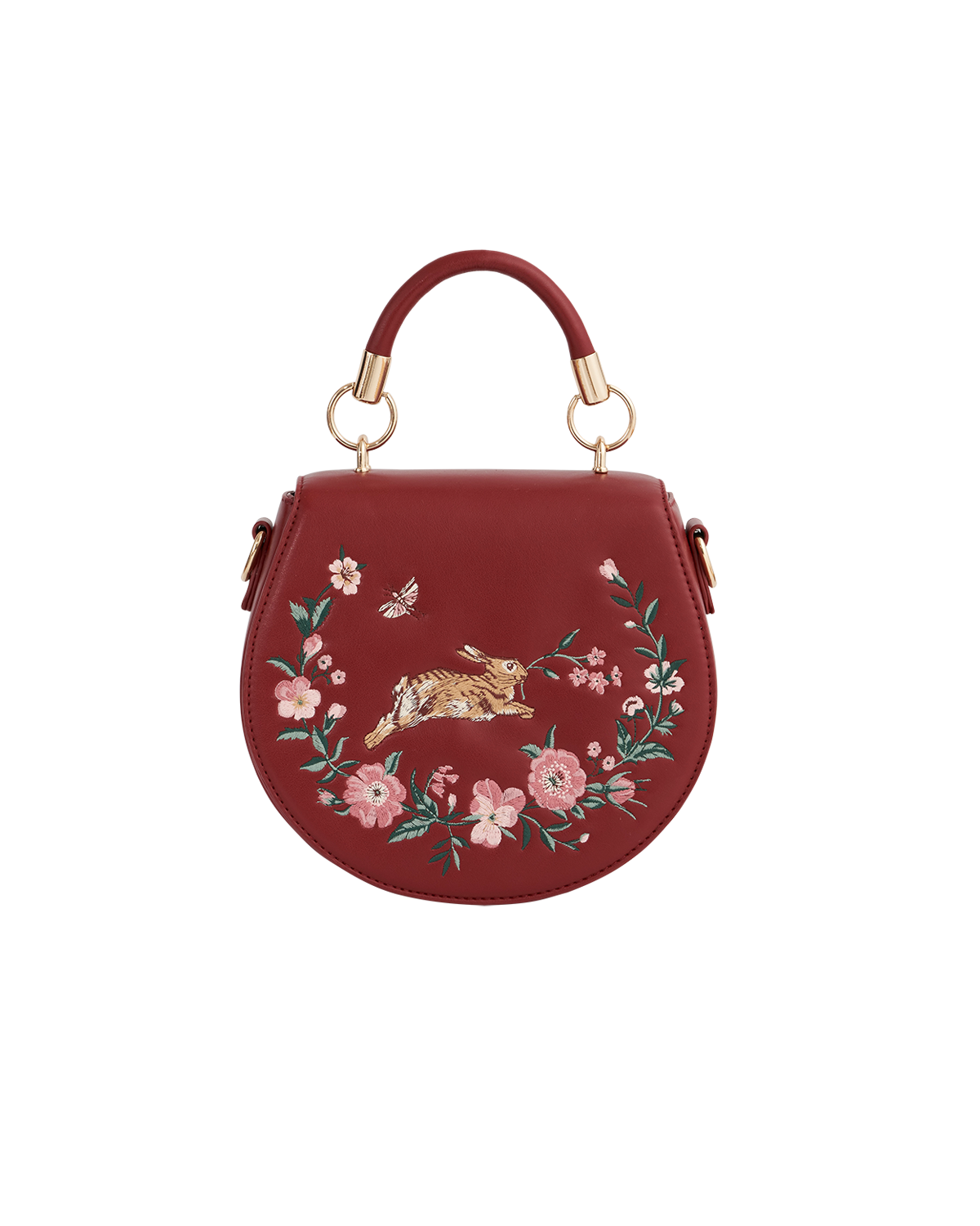Bolso Saddle Conejo Saltando