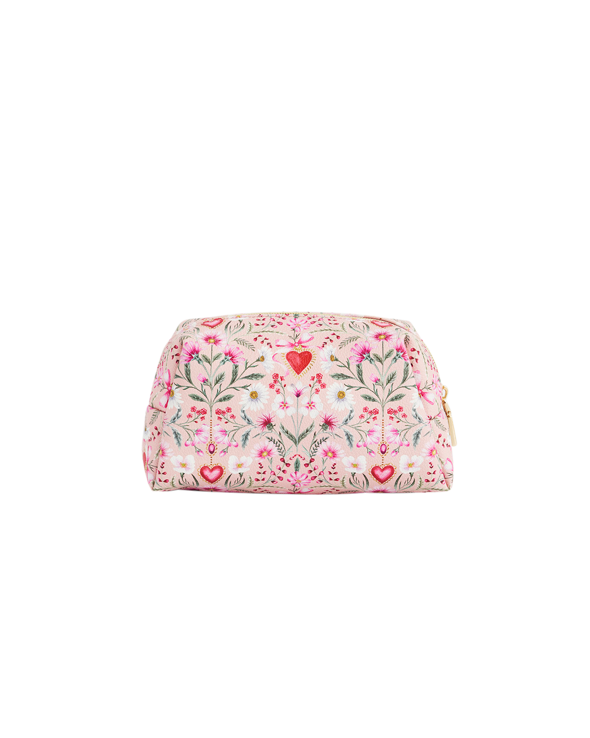 Floral patterned product on a white background