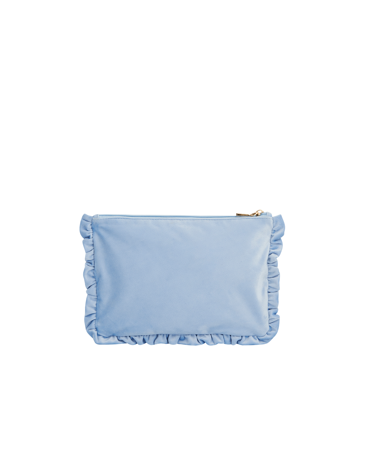 Fable England x Peter Rabbit Blue Velvet Embroidered Pouch