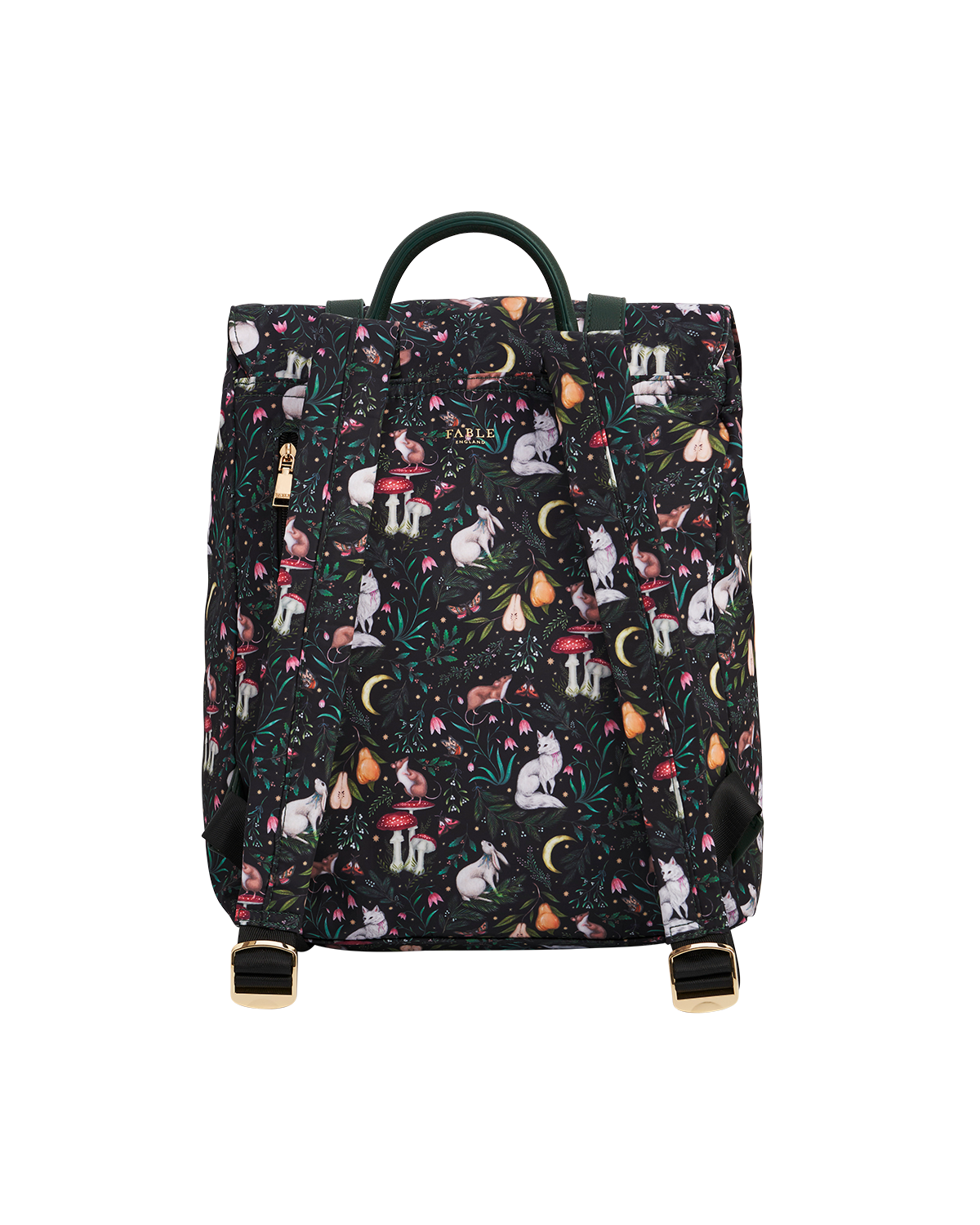Flora Niva Print Backpack in Green