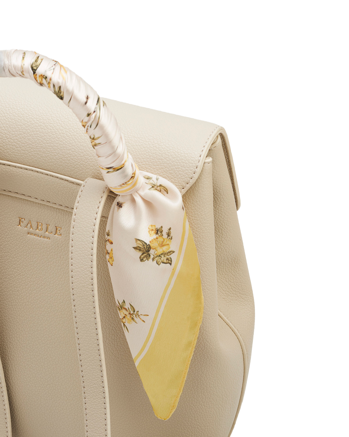 Laura Small Backpack in Stone