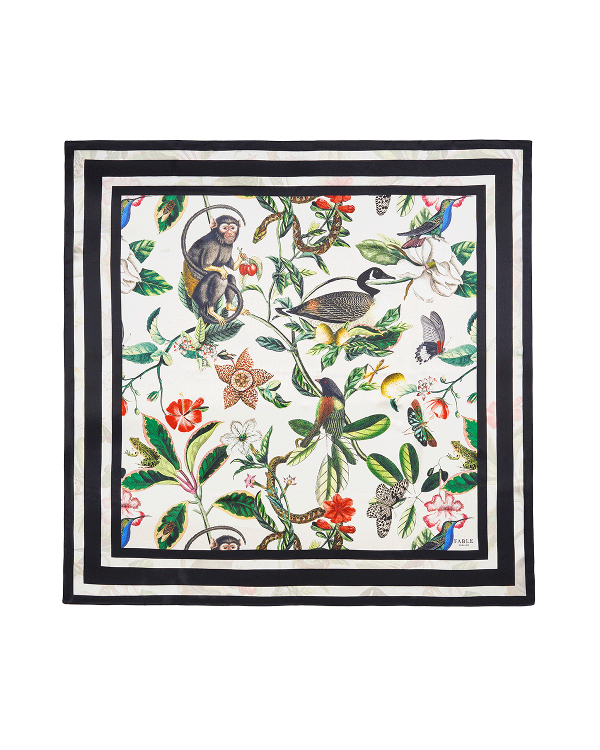 Golden Goose Silk Square Scarf