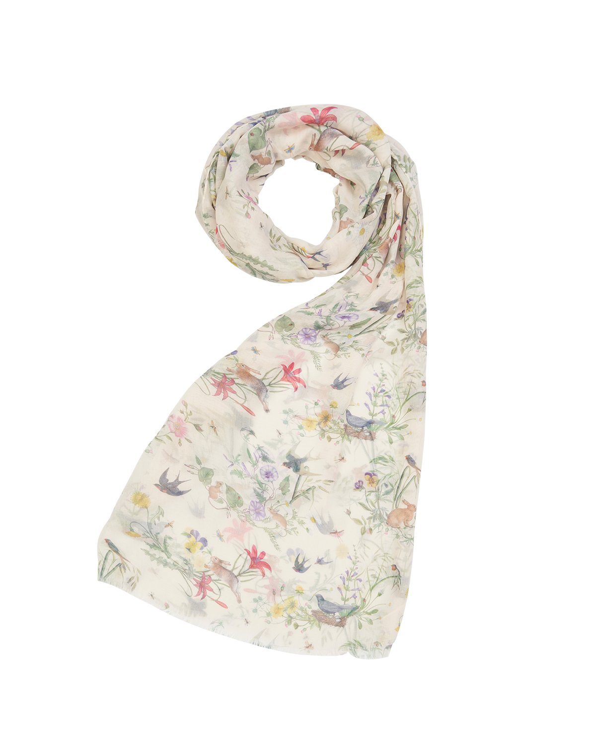 Bunny Toile Lightweight Scarf