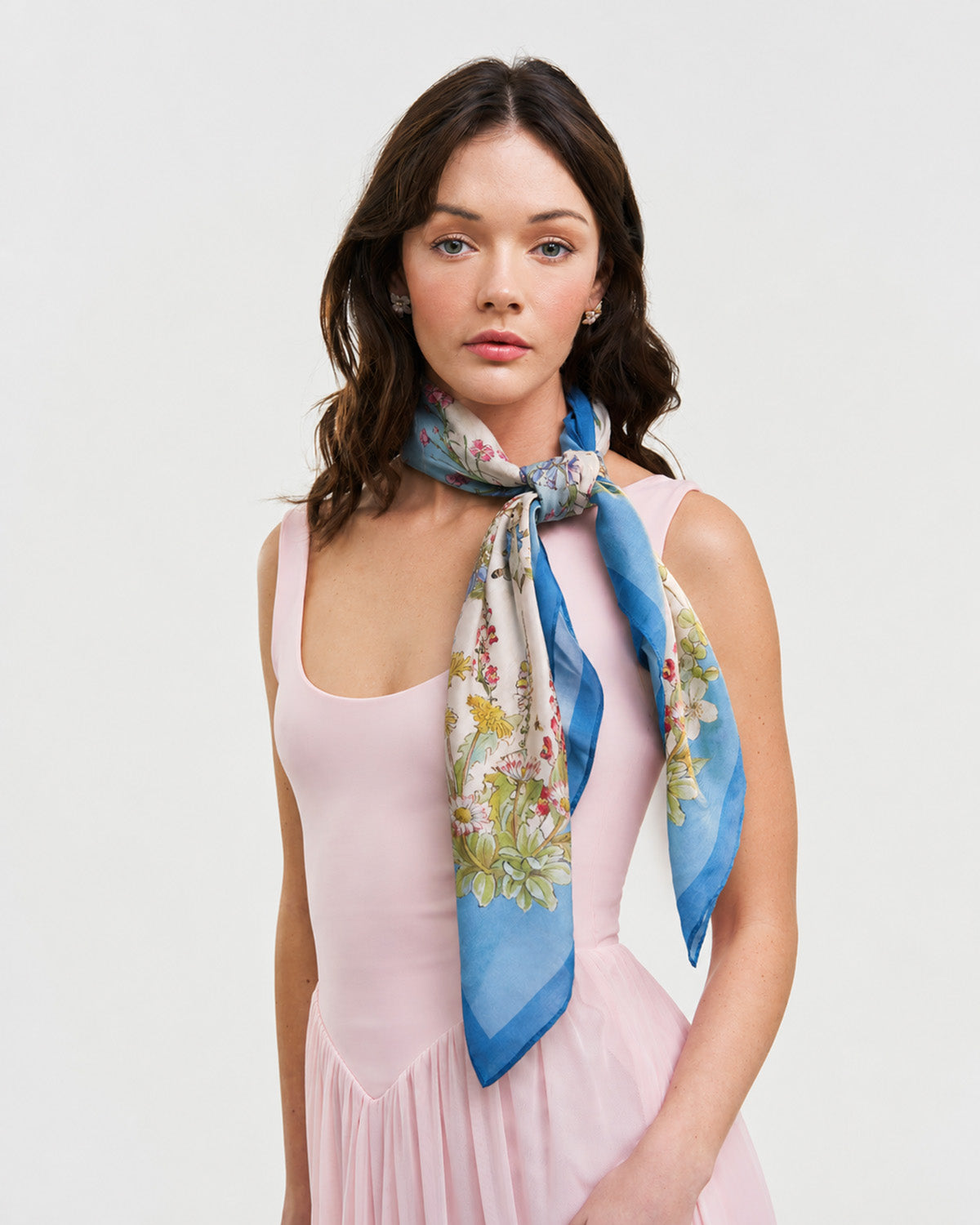 Fable England x Peter Rabbit Cream Rectangle Scarf