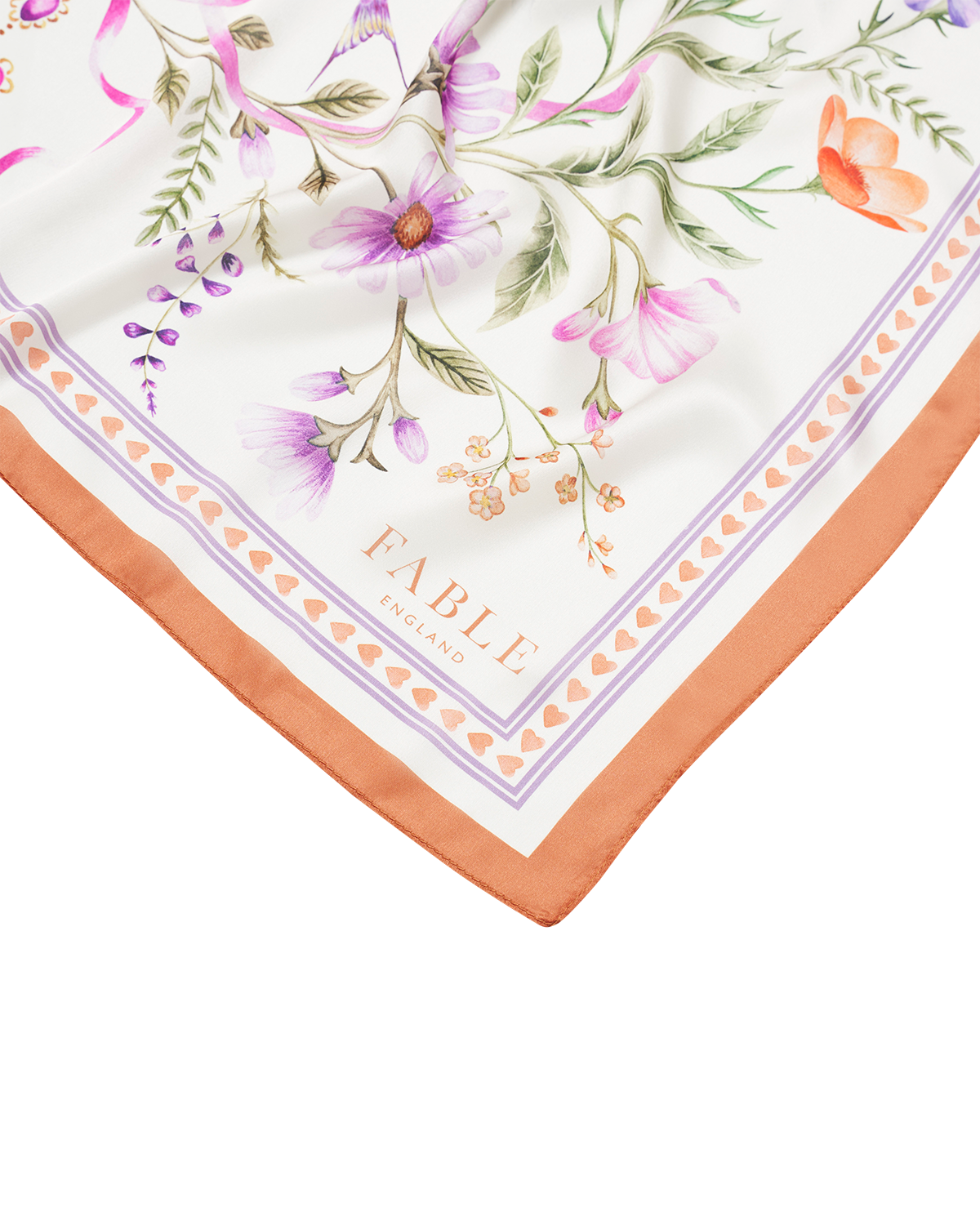 Ivory Penelope Medium Square Scarf