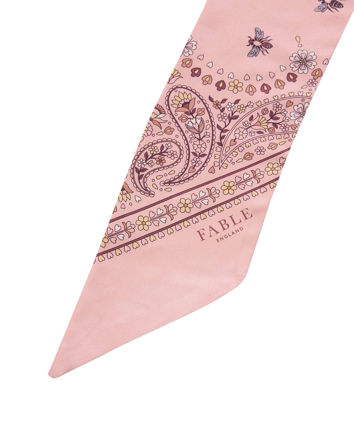 Pink Eve Skinny Scarf