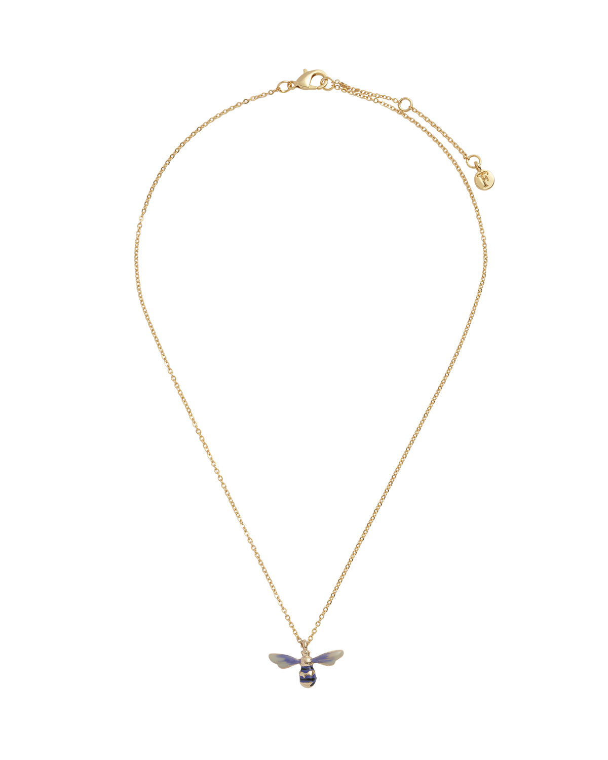 Collar Corto Abeja Esmaltado