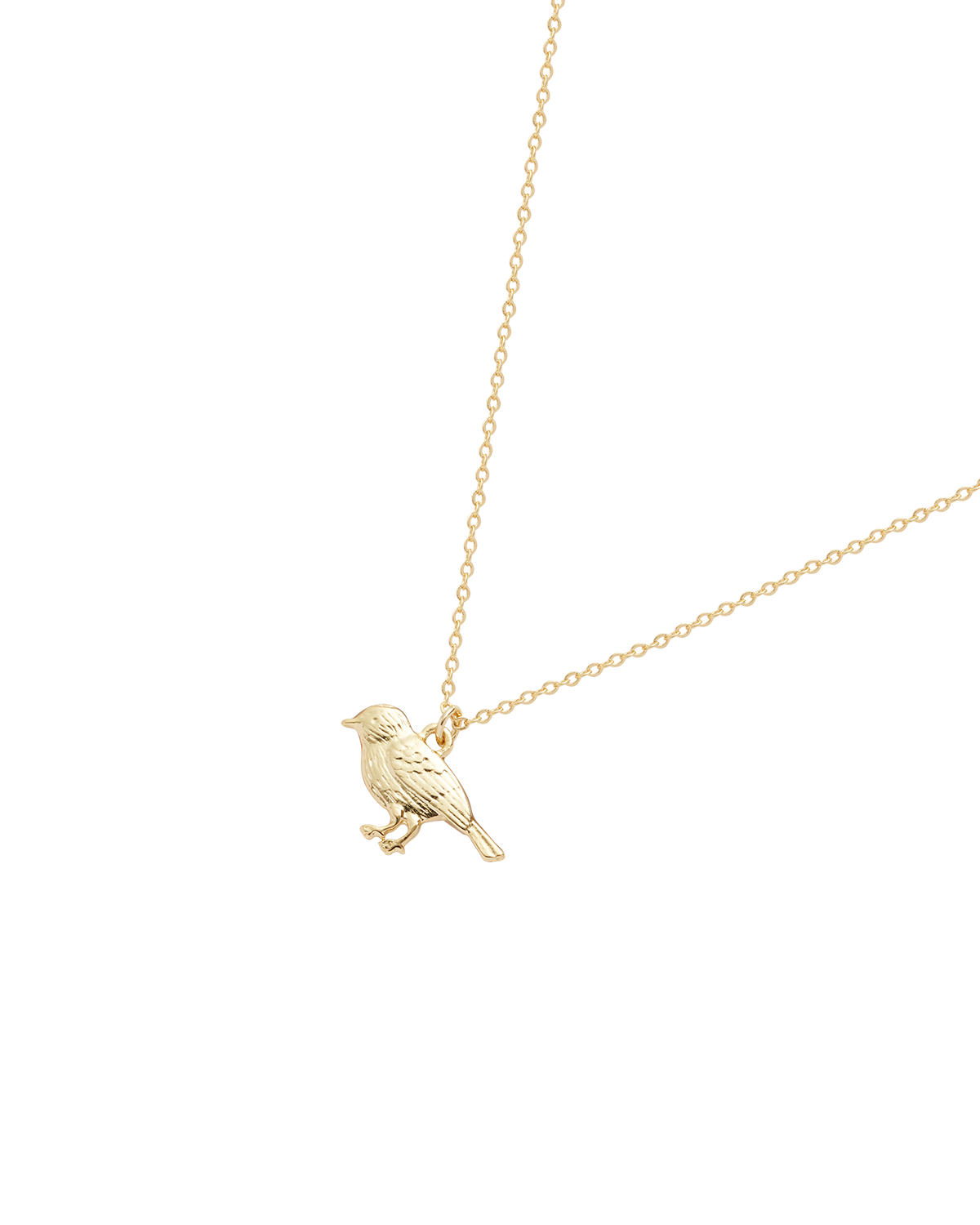 Enamel Robin Necklace