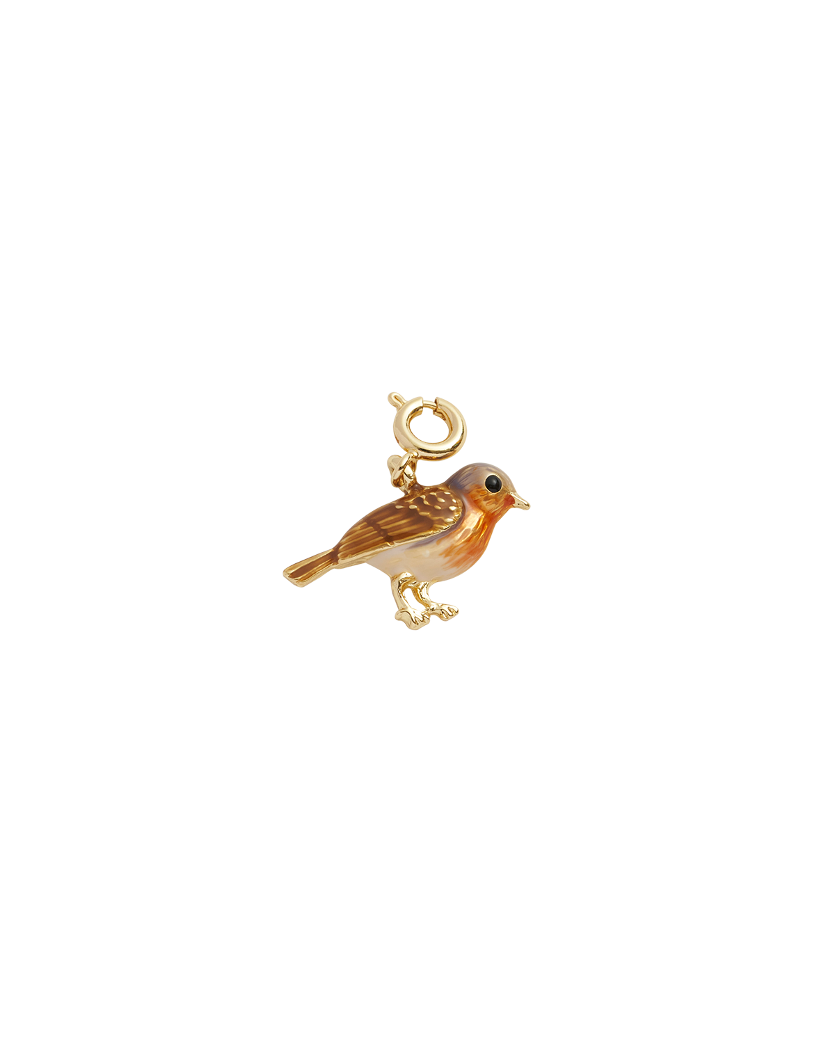 Enamel Robin Charm