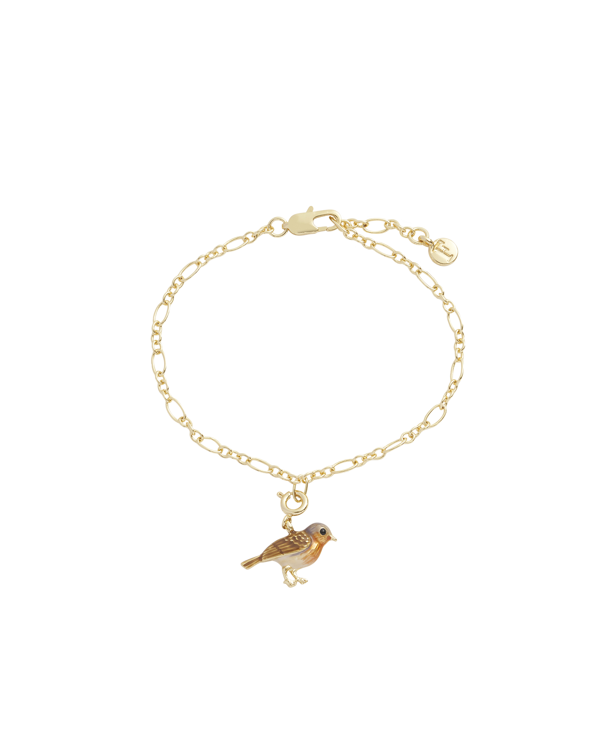 Enamel Robin Charm