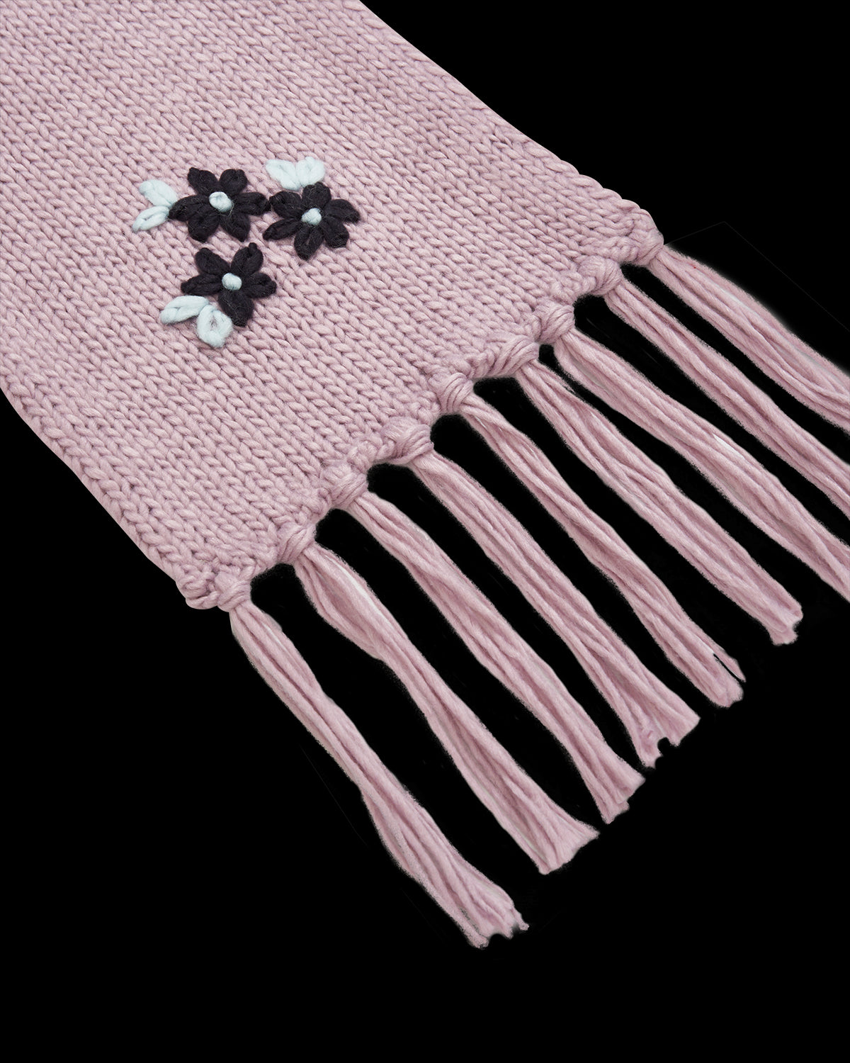 Bufanda de Punto Nomeolvides Lila