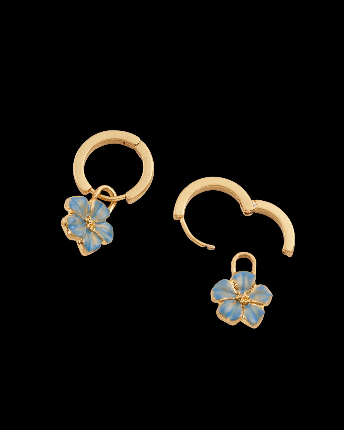 Pendientes Aro Flor