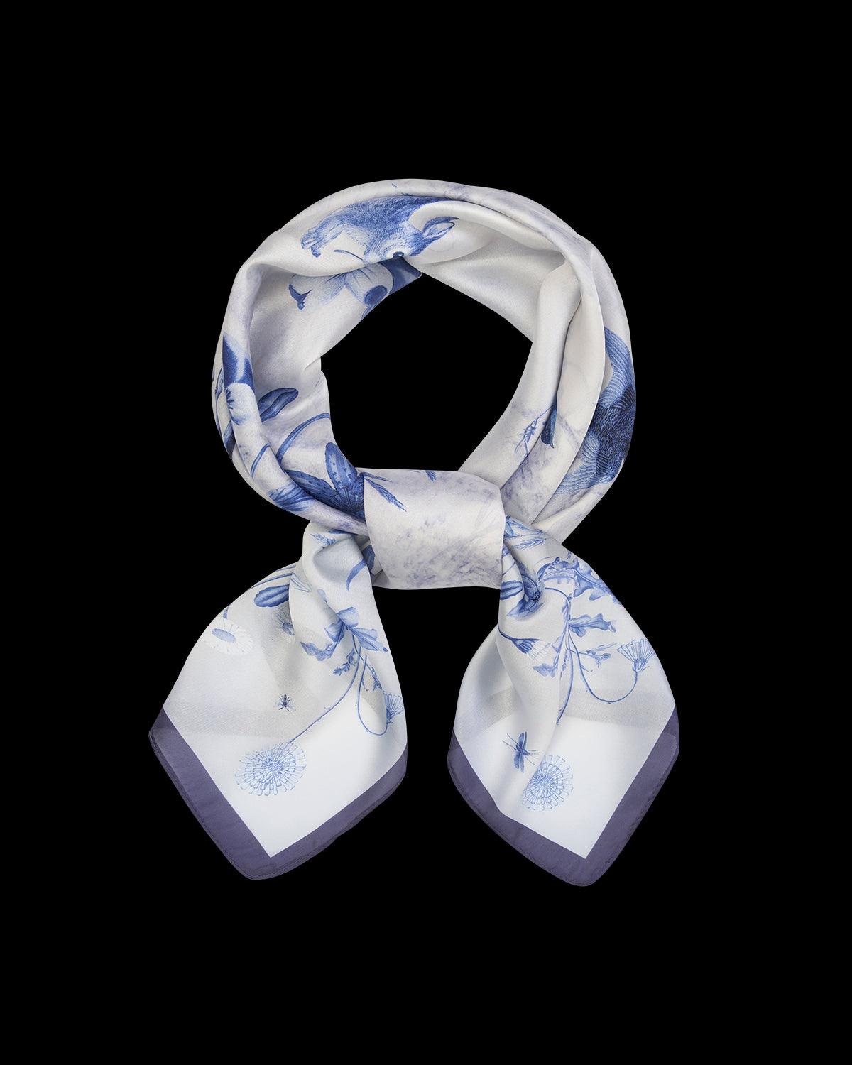 Pañuelo Conejos Azul