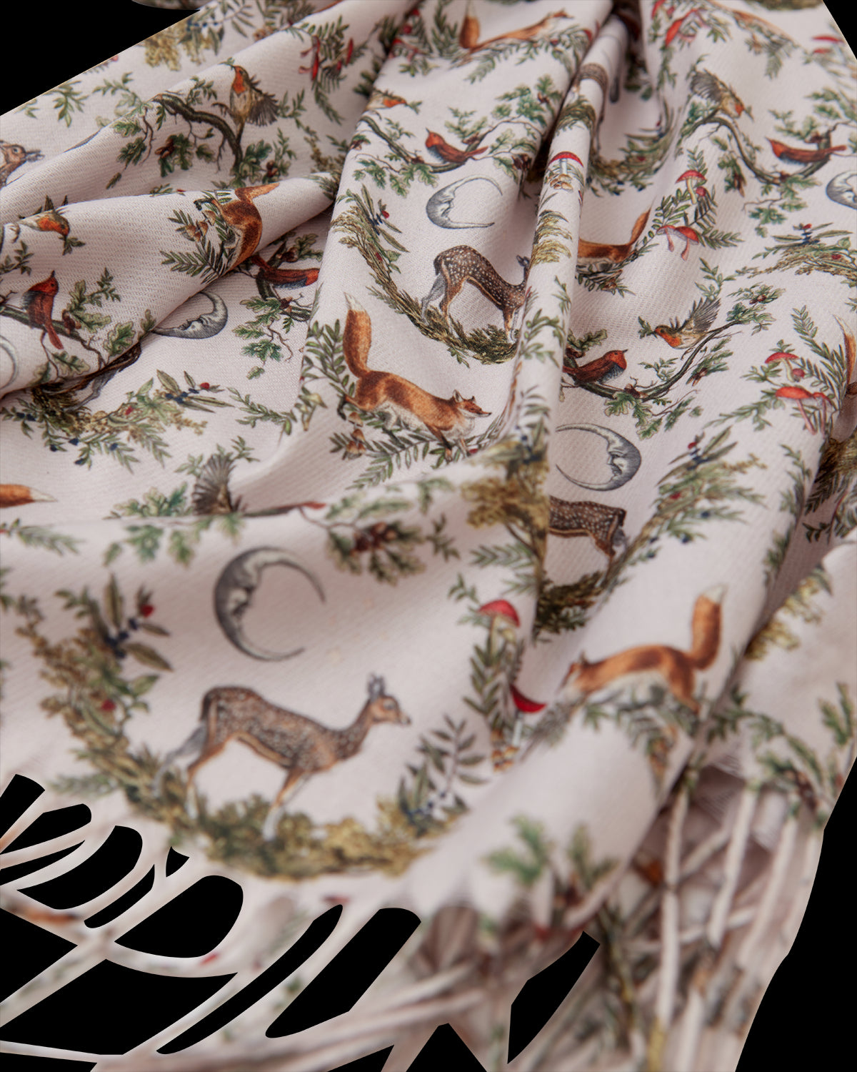 Bufanda A Night's Tale Woodland Gris Cristal